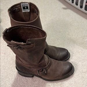 Frye Brown Leather Boots